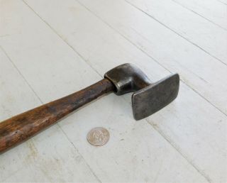 Vintage Planishing Hammer,  Auto Body Body Work Silversmith,  18 Ozs.  W/ Handle