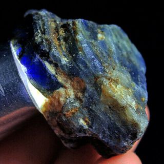 237.  45ct Natural Unheated Blue Sapphire Corundum Facet Rough Specimen Ybg2657