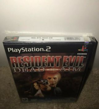 Resident Evil: Dead Aim RARE Sony PlayStation 2 (2003) PS2 SHOOTER 7