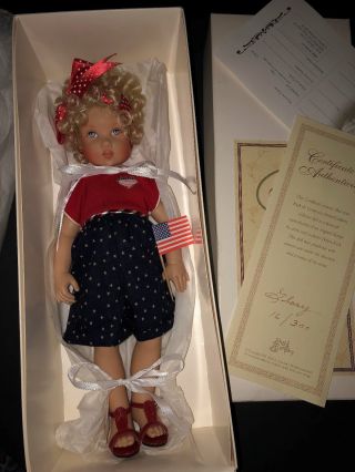 Rare 12 " Kish Glory 4th Of July Doll 16/300 Limited Edition 2002