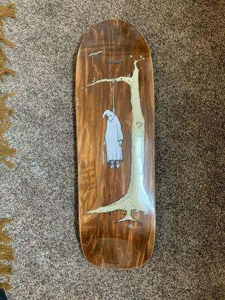 Rare Jim Thiebaud Real Hanging Klansman Skateboard Deck First Run 211/250