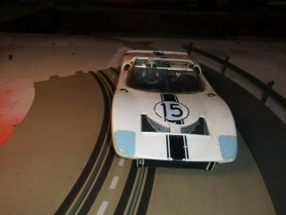 Vintage 1/24 Monogram Ford GT Roadster Slot Car on a Brass Chassis 3