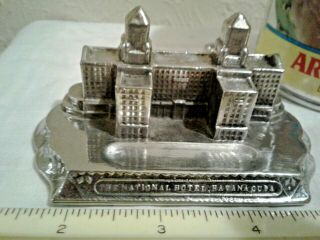 Rare Metal Souvenir Building National Hotel,  Havana,  Cuba (microcosms,  1998)