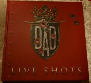 D - A - D Live Shots Oop Rare 2 Cd Photo Book Set (never Released In The Us)