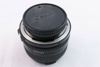 Vintage Canon Lens FD 28mm F2.  8 Wide Angle Prime No Mold Fungus AE - 1 A - 1 Camera 7