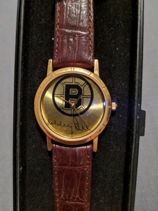 Very Rare Bobby Orr Signed Wrist Watch