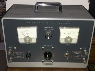 Vintage Heathkit Model Ip - 12 Battery Eliminator