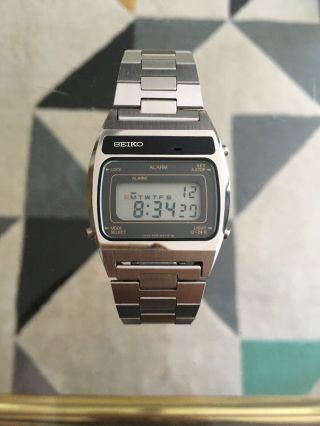 Seiko Vintage Lcd Digital Mens Rare Watch A638 - 5000 Japan Made Order