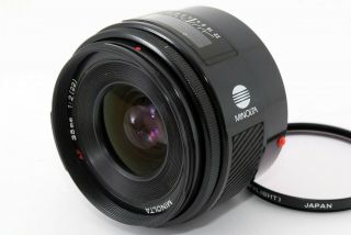 Read Minolta AF 35mm F/2.  0 Rare Lens For Sony A w/Hood From Japan 3485 2