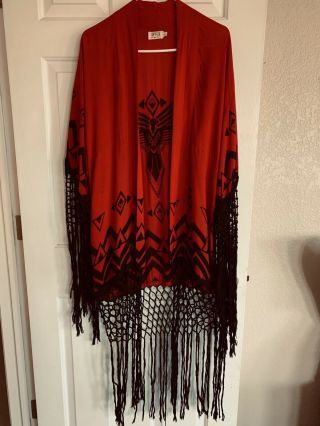 Spell and the gypsy collective RARE Red Opium Kimono 4