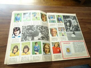 TOP SELLERS Football 75 Football Stickers Cards Album 427 / 430 Rare 1975 PANINI 6