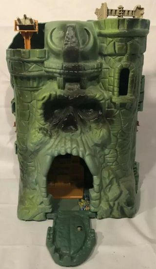 Vintage Motu Castle Grayskull Near Complete He - Man
