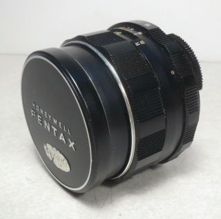 Rare 8 elements Asahi Pentax Takumar 50mm f1.  4 lens 10