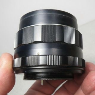 Rare 8 elements Asahi Pentax Takumar 50mm f1.  4 lens 7