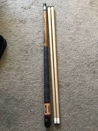 Rare Brunswick Cue By Joss - MAG6 With 2 Shafts. 9