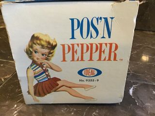 1964 IDEAL VTG POS`N PEPPER DOLL 3 Pc SAILOR SUIT OUTFIT BOX.  RARE 6