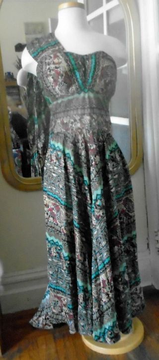 Vintage Hawaiian Dress 1950s Pinup S/m Full Circle Skirt Boning Nani Of Hawaii