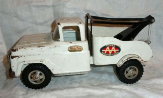 Vintage 1958 - 59 Tonka Aa Tow Truck Dually Wrecker