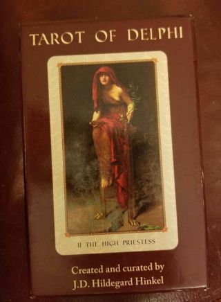 Tarot Of Delphi: Ii The High Priestess (rare,  Out Of Print)