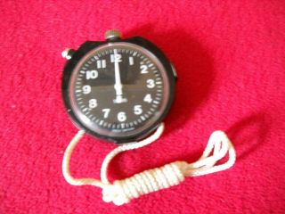 SMITHS Vintage MOTOR WATCH Smiths Stop Watch Rally Timer by Smiths Industries 5