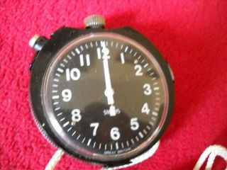SMITHS Vintage MOTOR WATCH Smiths Stop Watch Rally Timer by Smiths Industries 6
