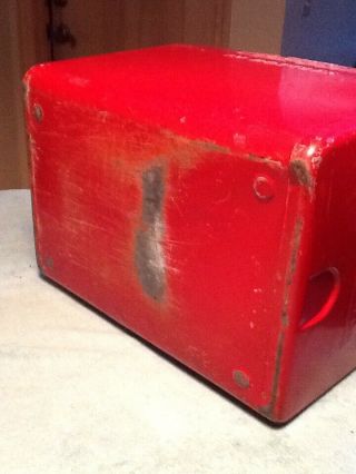 VINTAGE COCA - COLA METAL EMBOSSED COOLER 4