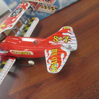 Vintage 1960 ' s TPS JAPAN for SEARS BATTERY OPERATED STUNT PLANE 5
