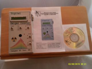 Vintage Images Si,  Inc.  Digital Geiger Counter,  User Guide,  Pc Dvd