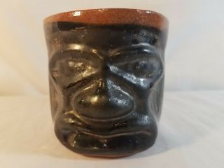 Vintage Puerto Rican Pottery Corp Tiki Cup 1960s Hal Lasky