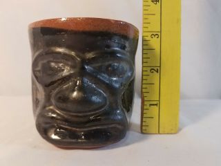 Vintage Puerto Rican Pottery Corp Tiki Cup 1960s Hal Lasky 2