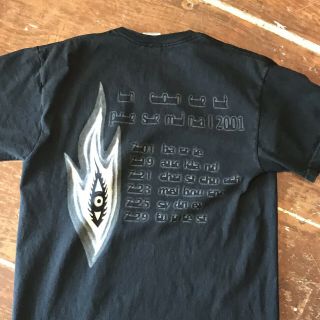 Tool Lateralus Preseminal 2001 Australian Concert Tour T - Shirt Medium Black 7