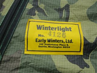 Vintage 1979 Early Winters Gore - tex Winterlight Tent 2