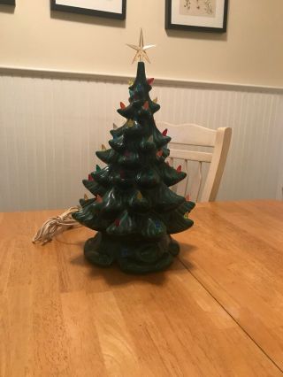 Vintage Ceramic Christmas Tree Circa 1960’s