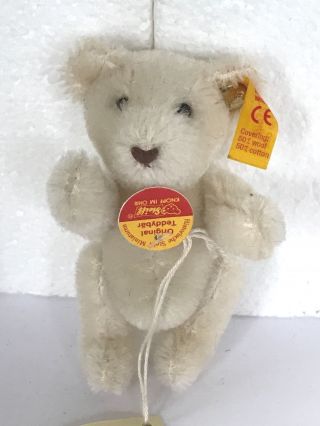 ❤️steiff Teddy Bear Historic Miniature 030000 1992 - 2001 4 " ❤️