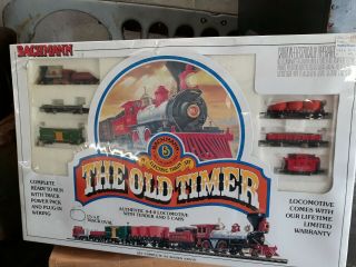 Vintage Bachmann N Scale Electric Train Set " The Old Timer "