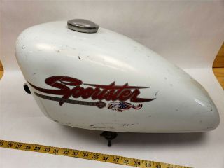 Vintage Harley Davidson Sportster Fuel Tank Gas Rat Rod