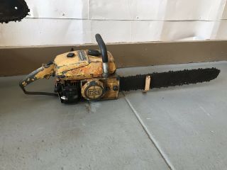 Vintage Mcculloch 7 - 10 Automatic Chainsaw