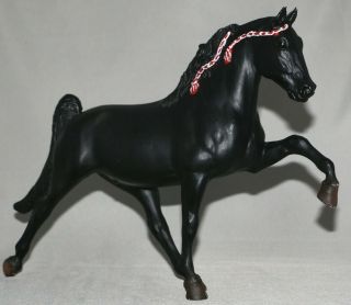 Vintage Breyer authentic 1970s Oil Crisis CHALKY Midnight Sun TWH horse 3