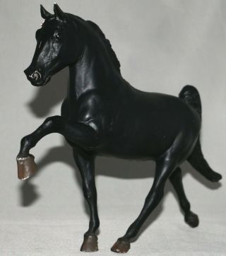 Vintage Breyer authentic 1970s Oil Crisis CHALKY Midnight Sun TWH horse 4