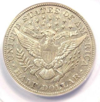 1910 - S Barber Half Dollar 50C - ANACS XF40 - Rare Date - Certified Coin 4
