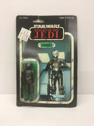 Vintage 1983 Star Wars Return Of The Jedi Zuckuss 65 Back