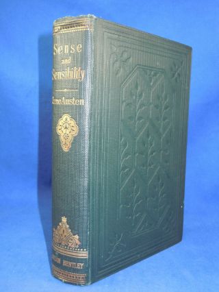 Sense And Sensibility Jane Austen Pub.  By Richard Bentley,  1886,  Rare,  Vg Cond