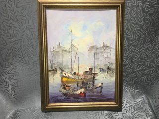 2 Vintage Pablo Matania signed and framed Oil Paintings 5