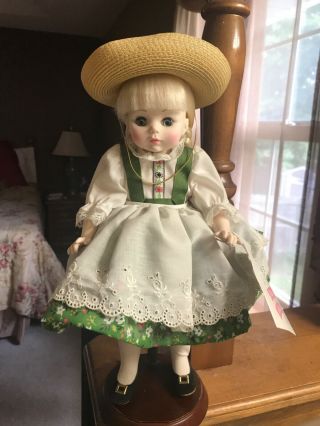 Madam Alexander Vintage Heidi Doll Over 12 “” Never Put Of Box