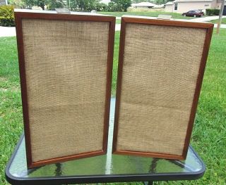 Early Vintage Acoustic Research Ar - 2ax 3 - Way Audiophile Speakers