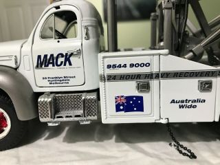 Extremely Rare First Gear 1/25 Mack Towing Australia B61 Tow Truck, 2