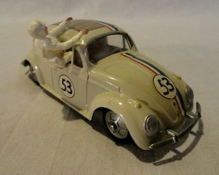 Rare 1960`s Tekno 1/43 Diecast Walt Disney " Herbie The Love Bug " Vw Bug Model
