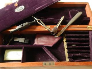 4 Vintage Surgical Medical Instrument Boxes Cases 3