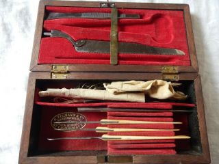 4 Vintage Surgical Medical Instrument Boxes Cases 4