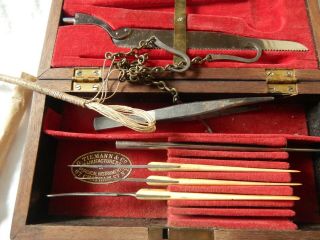 4 Vintage Surgical Medical Instrument Boxes Cases 6